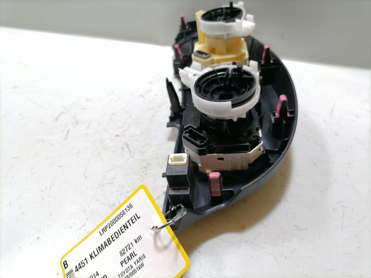 Toyota Yaris XP13 original Klimabedienteil Heizungsregulierung 554060D490 BJ14